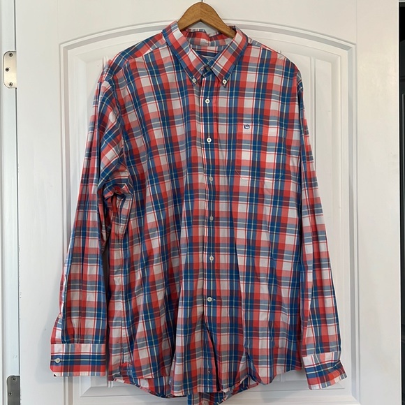 Southern Tide Shirts Southern Tide Clifford Mens Tailored Fit Xxl